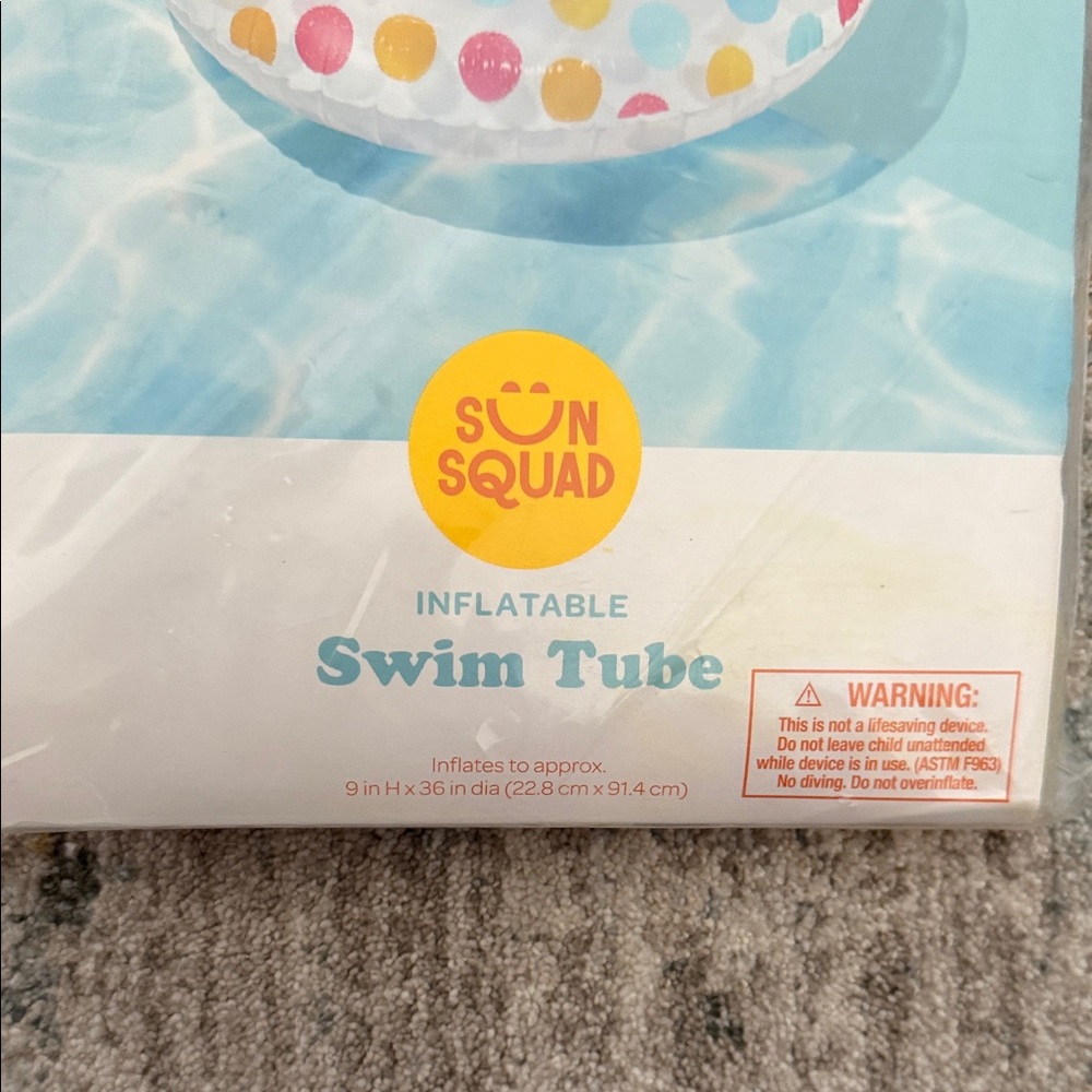 Inflatable Swim Tube - Multicolor - Picture 2 of 5